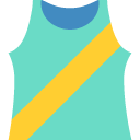 running shirt with sash