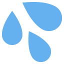 splashing sweat symbol